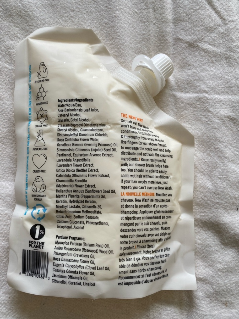 New Wash (Original) Foam-Free Cleanser – “Shampoo” - Picture 2 of 2